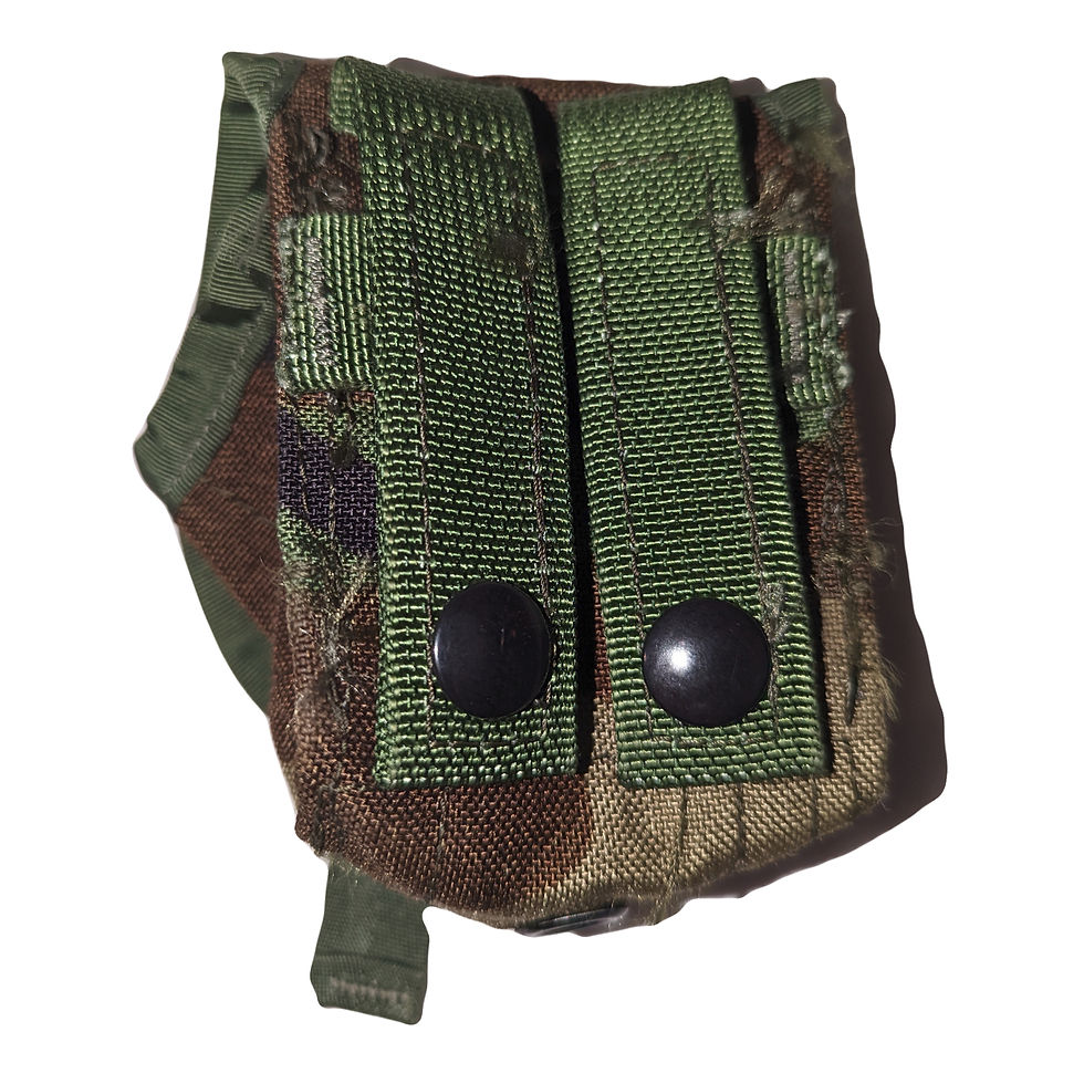 Thumbnail: USGI Woodland MOLLE Hand Grenade Pouch