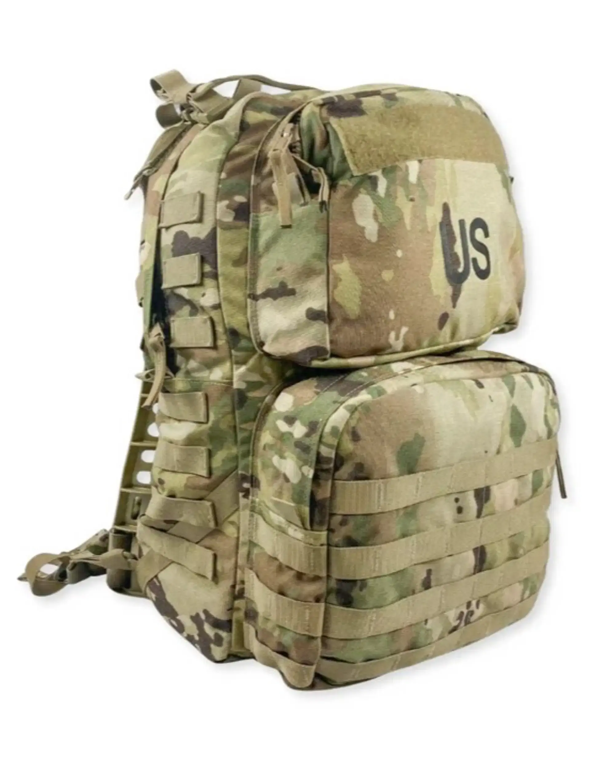 USGI MOLLE II OCP Medium Rucksack - Complete Pack w/ Frame, Straps & Waist Belt