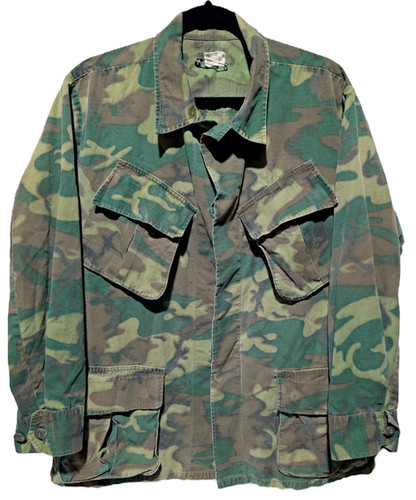 ジャケット・アウター 70's US ARMY ERDL Jungle Fatigue Shirt Jungle Fatigue Shirt ERDL Pattern, Size Small/Regular, US