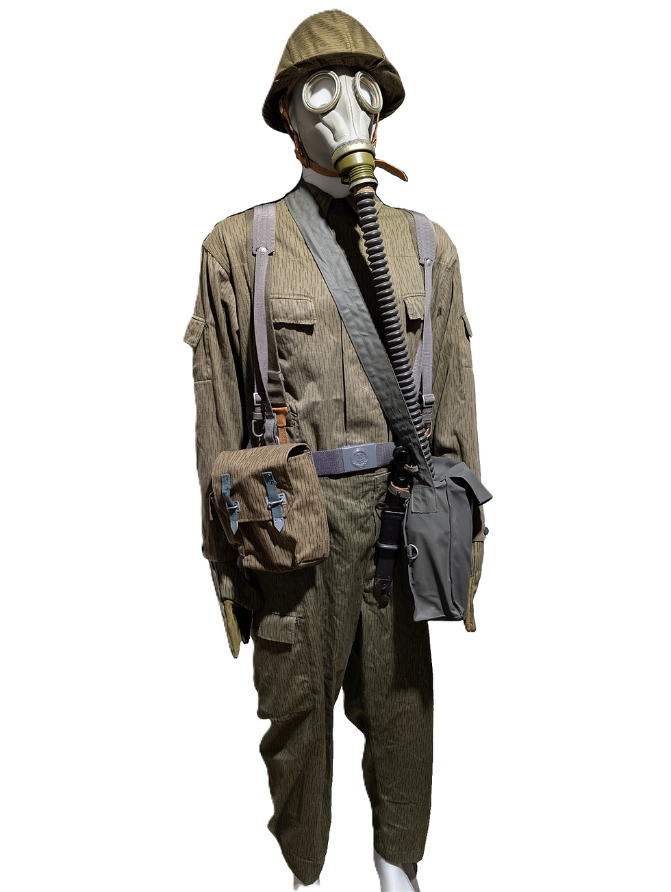 East German DDR Strichtarn Soldier Kit – m56 Uniform & Field Equipment