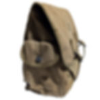 Vintage WWII '44 U.S. Army M-1936 Khaki Canvas Musette Bag - Atlantic Products