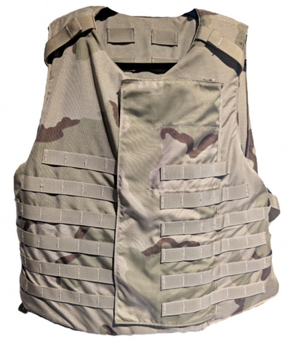 USGI 3-Color Desert SDS OTV w/ Ballistic Soft Armor Panels (X