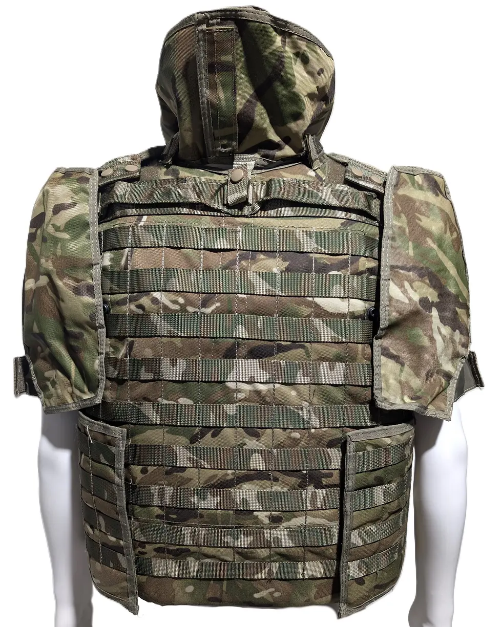 Thumbnail: British MTP Osprey Mk IV Body Armour w/ Front & Back Rigid Inserts (180/116)