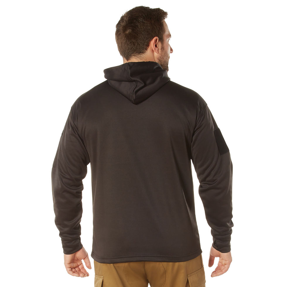 Thumbnail: Rothco Concealed Carry Hoodie Black