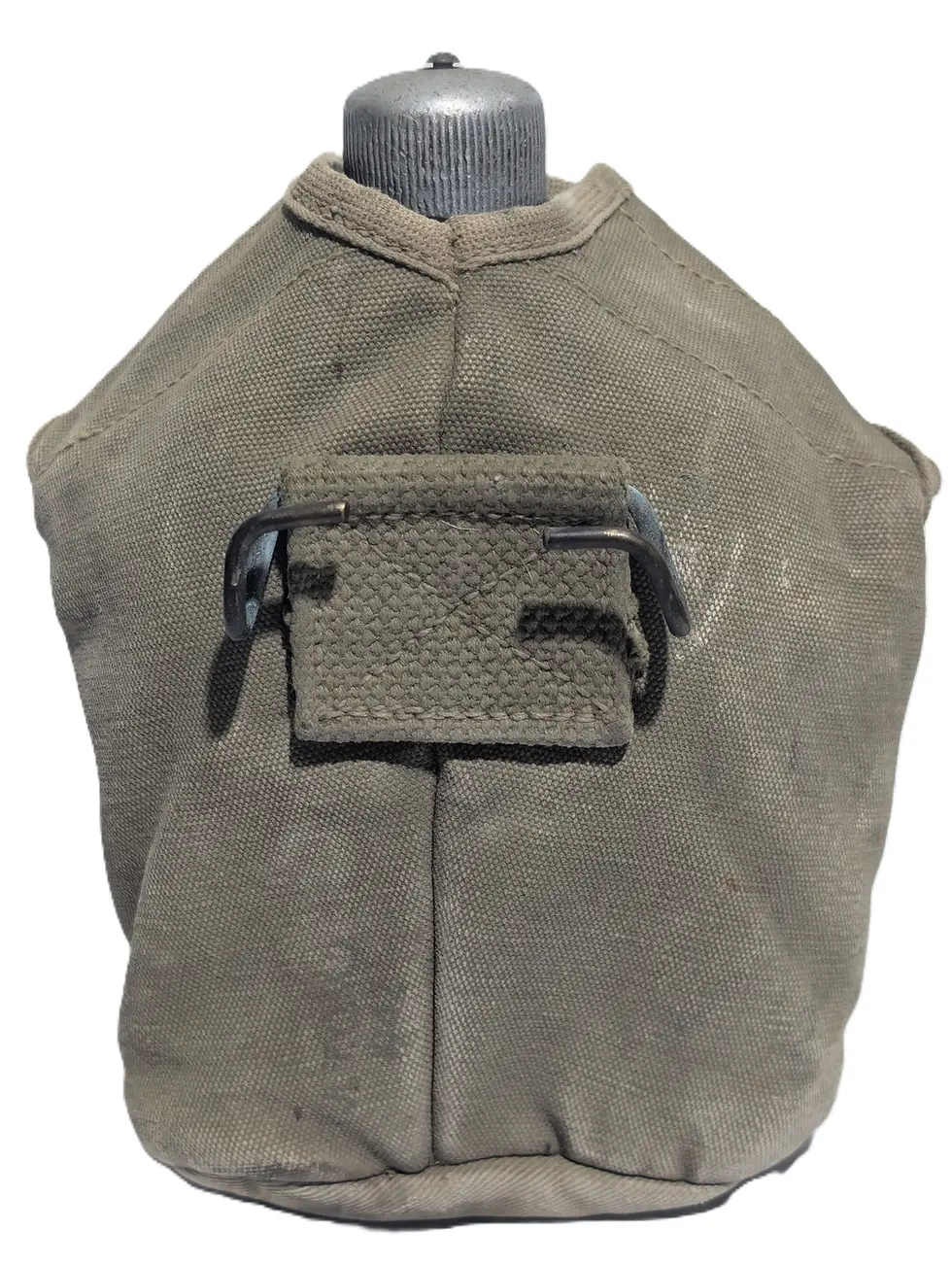 Thumbnail: WWII US Army Canteen Set (1918 Canteen / 1942 Cover / 1943 Cup) w/ M1942 Belt