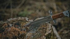 A Russian AK-47 bayonet sticking in a log_edited_edited.jpg