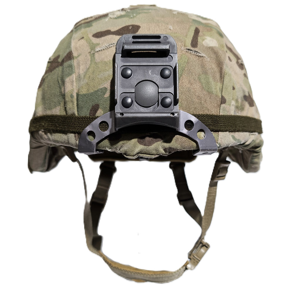 USGI ECH Enhanced Combat Helmet w/ MultiCamĀ® Cover & NVG Mount ā Size Large