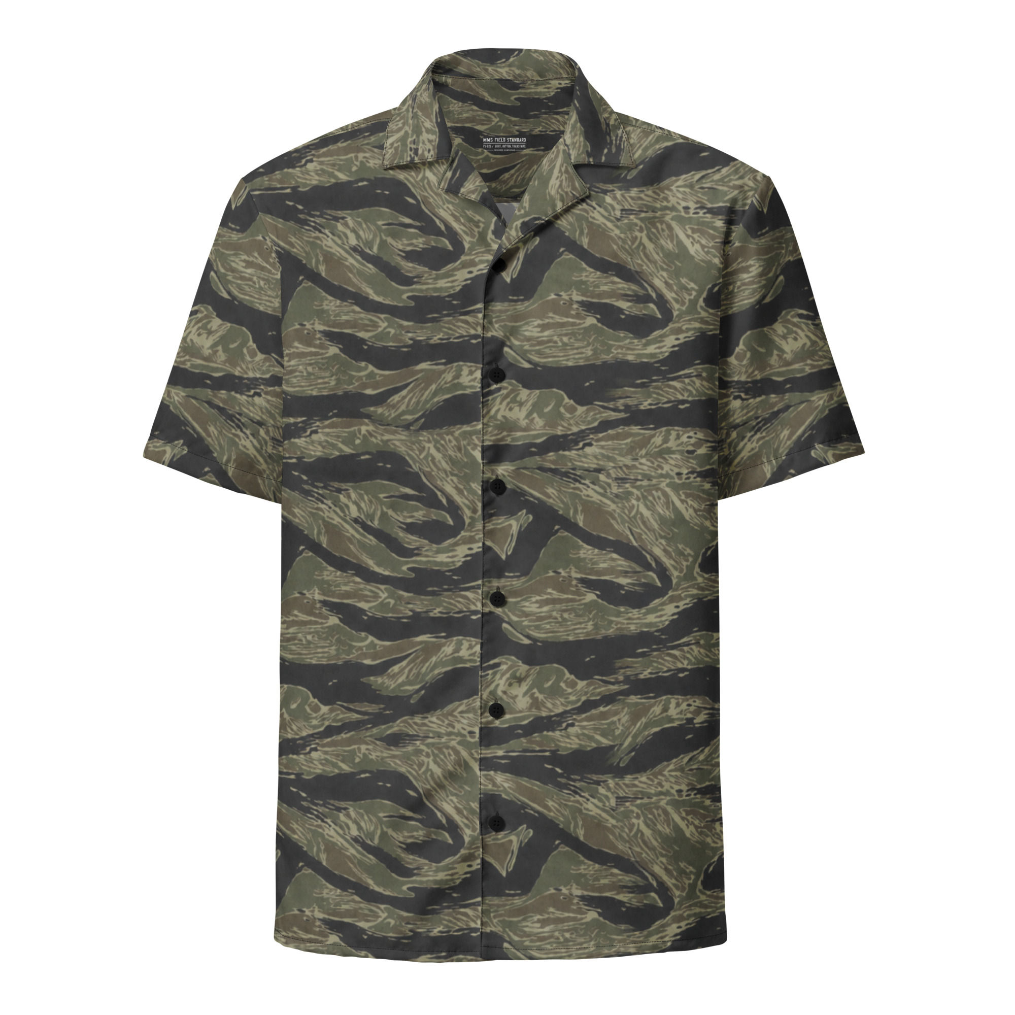 Tigerstripe Button Up Shirt [FS-020]