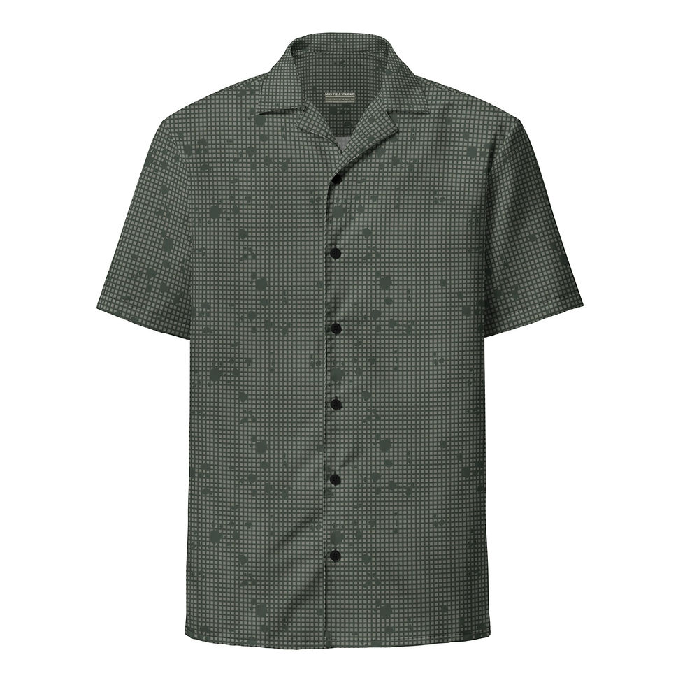 Desert Night Camo Button Up Shirt [FS-045]