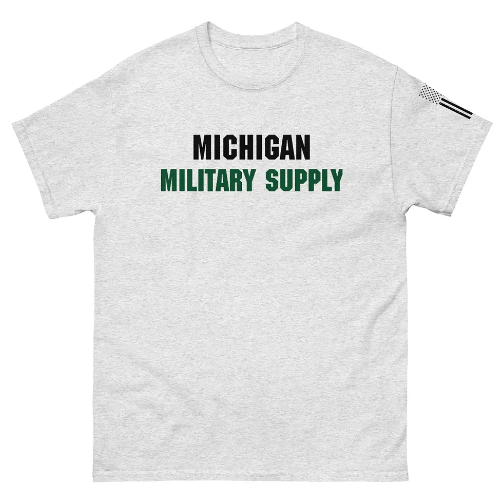 Thumbnail: Michigan Military Supply Army Tee