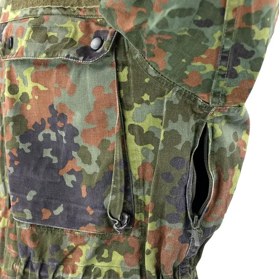 Thumbnail: German Military Issue Flecktarn Lightweight Combat Parka