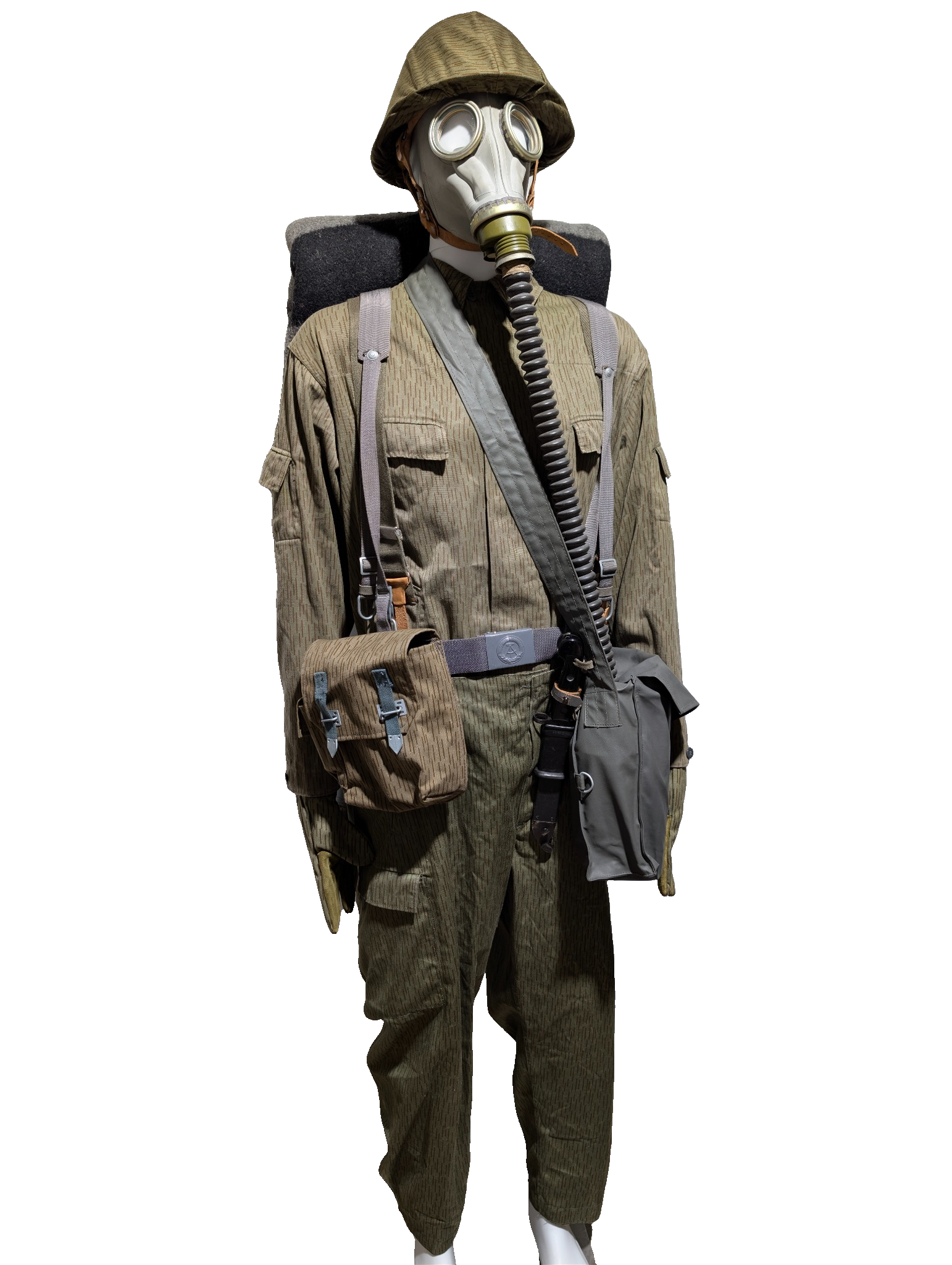 East German DDR Strichtarn Soldier Kit – m56 Uniform & Field Equipment