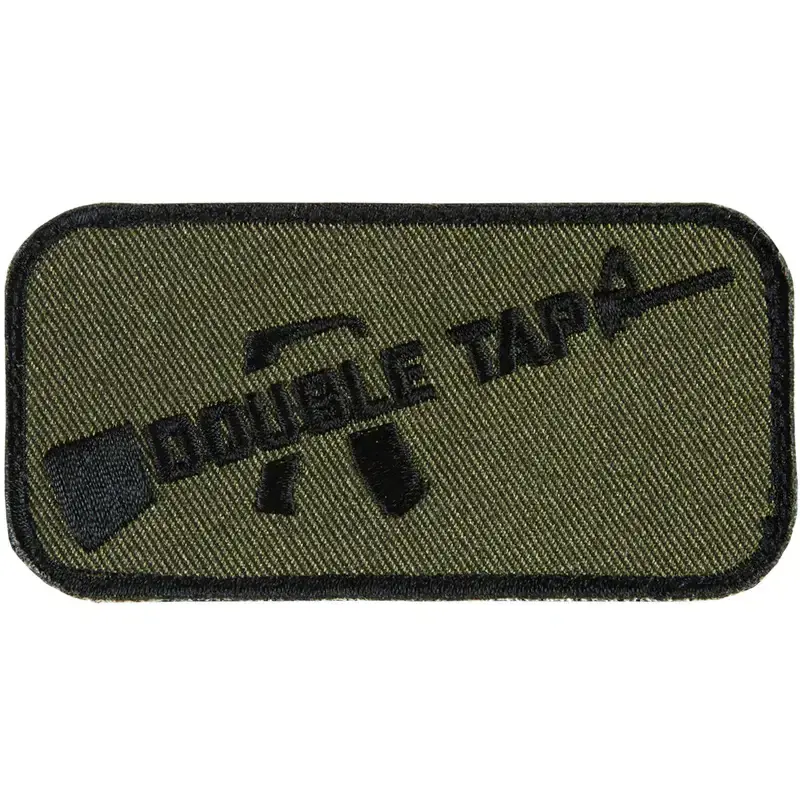 Double Tap Hook & Loop Patch - Olive Drab