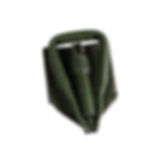 Thumbnail: German OD Tri-Fold Shovel/E-Tool w/ Rubberized Cover