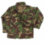 British DPM Woodland Field Shirt - Medium