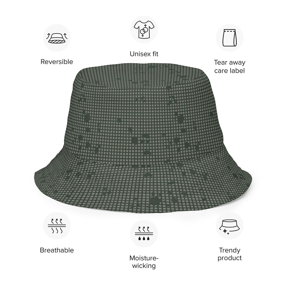 Thumbnail: Field Standard Reversible Desert Night Camo / 3 Color Desert Bucket Hat [FS-007]