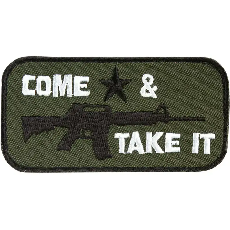 Come and Take It Hook & Loop Patch - Olive Drab