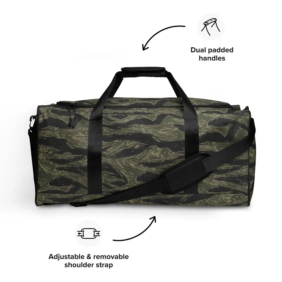 Thumbnail: Tigerstripe Duffle Bag [FS-026]