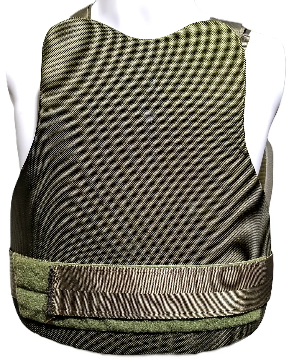 Thumbnail: 68' Vietnam-Era USGI Ground Troops Body Armor w/ Front & Back Plates Medium Long