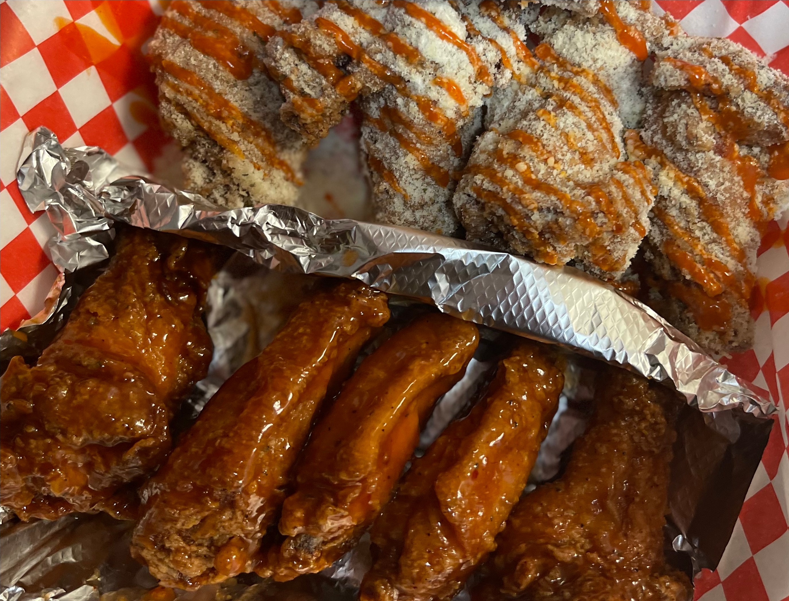 Arranged Food and Objects