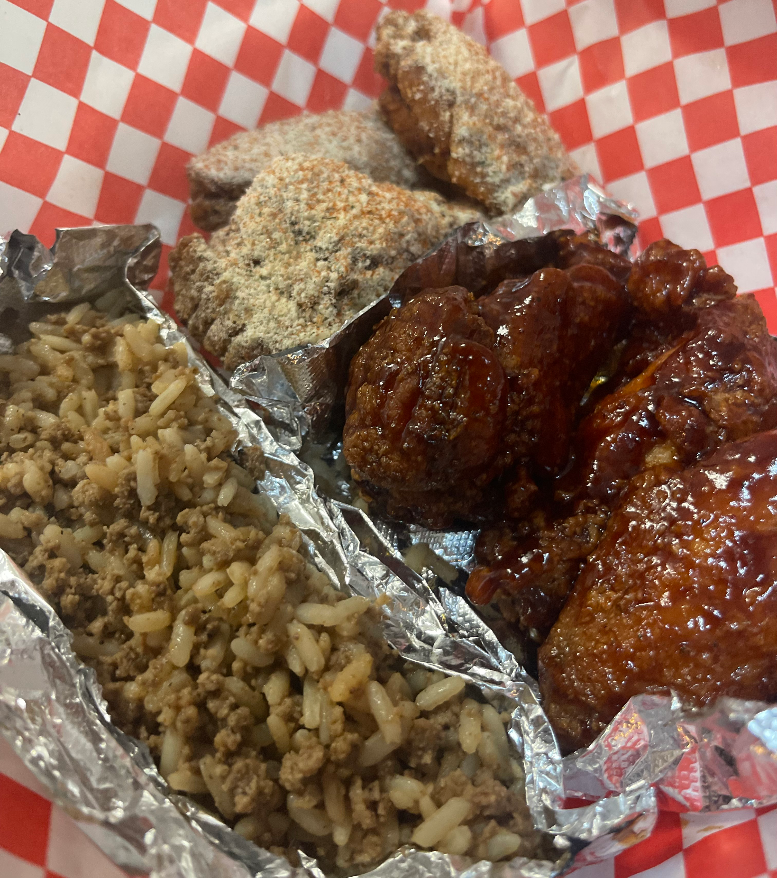 Arranged Food and Objects