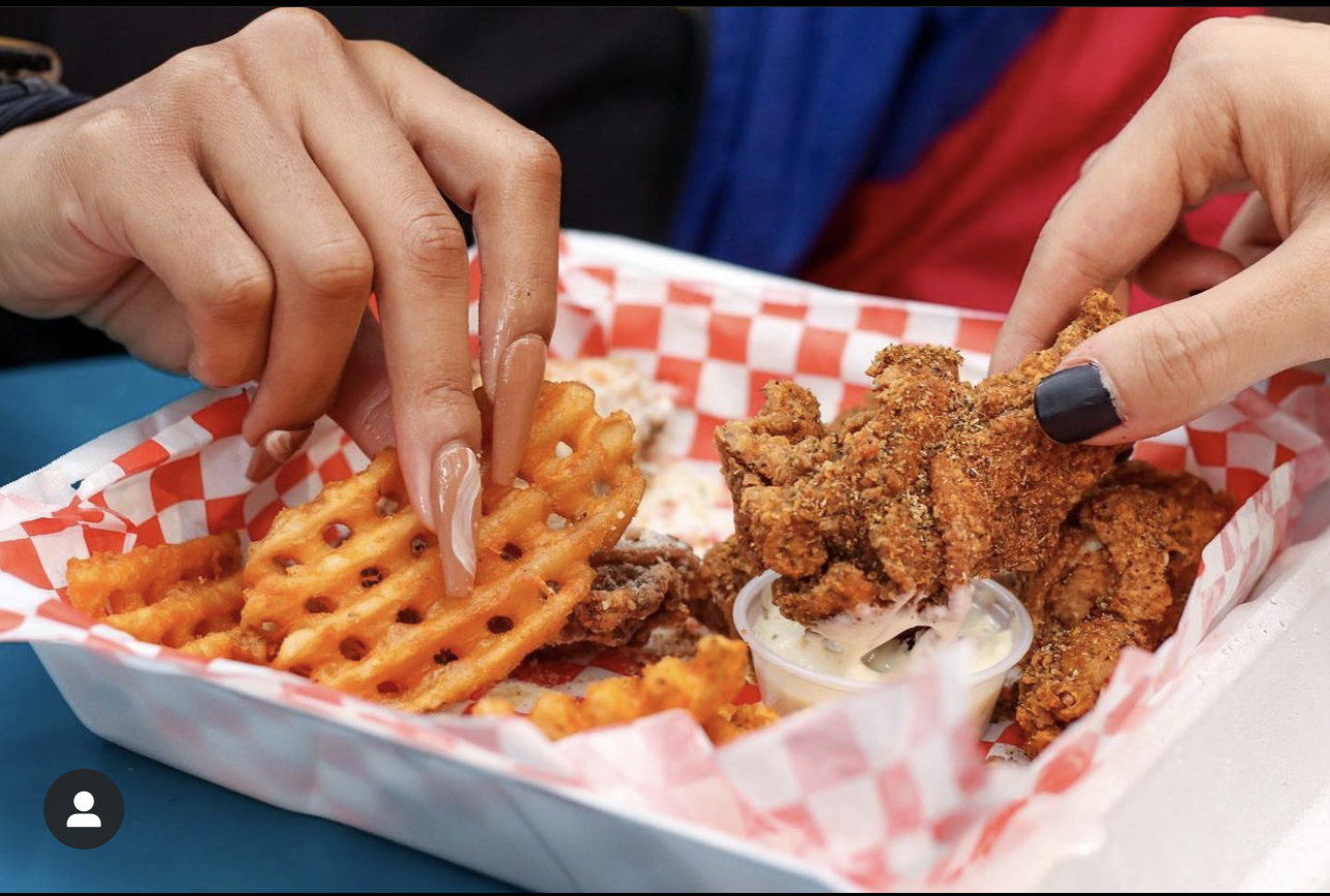 Arranged Food and Objects