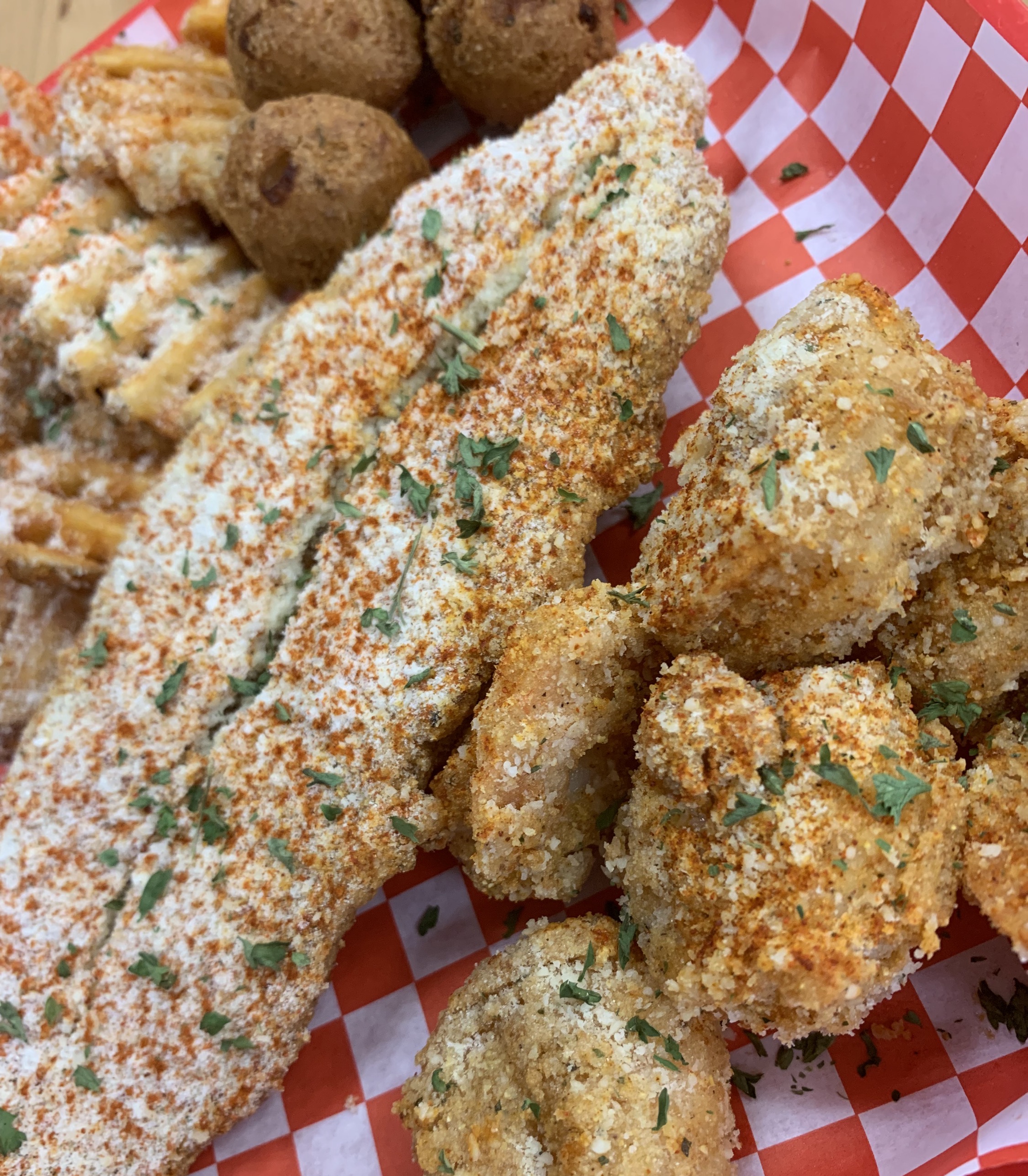 Arranged Food and Objects