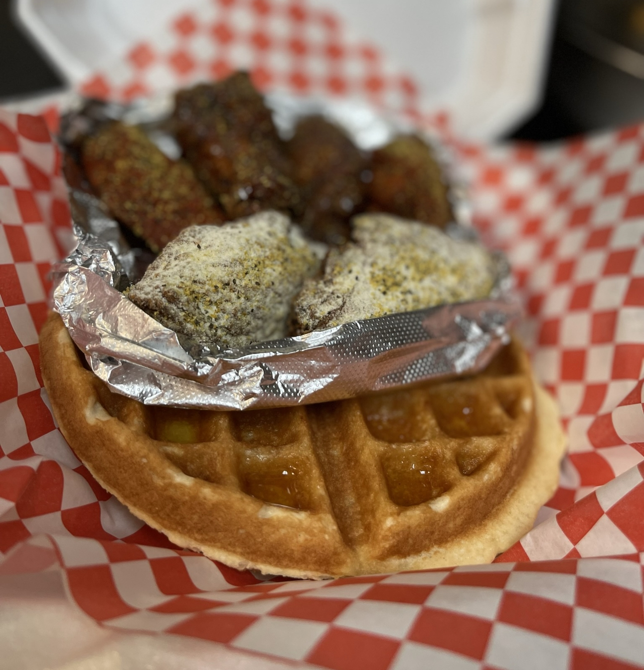Arranged Food and Objects