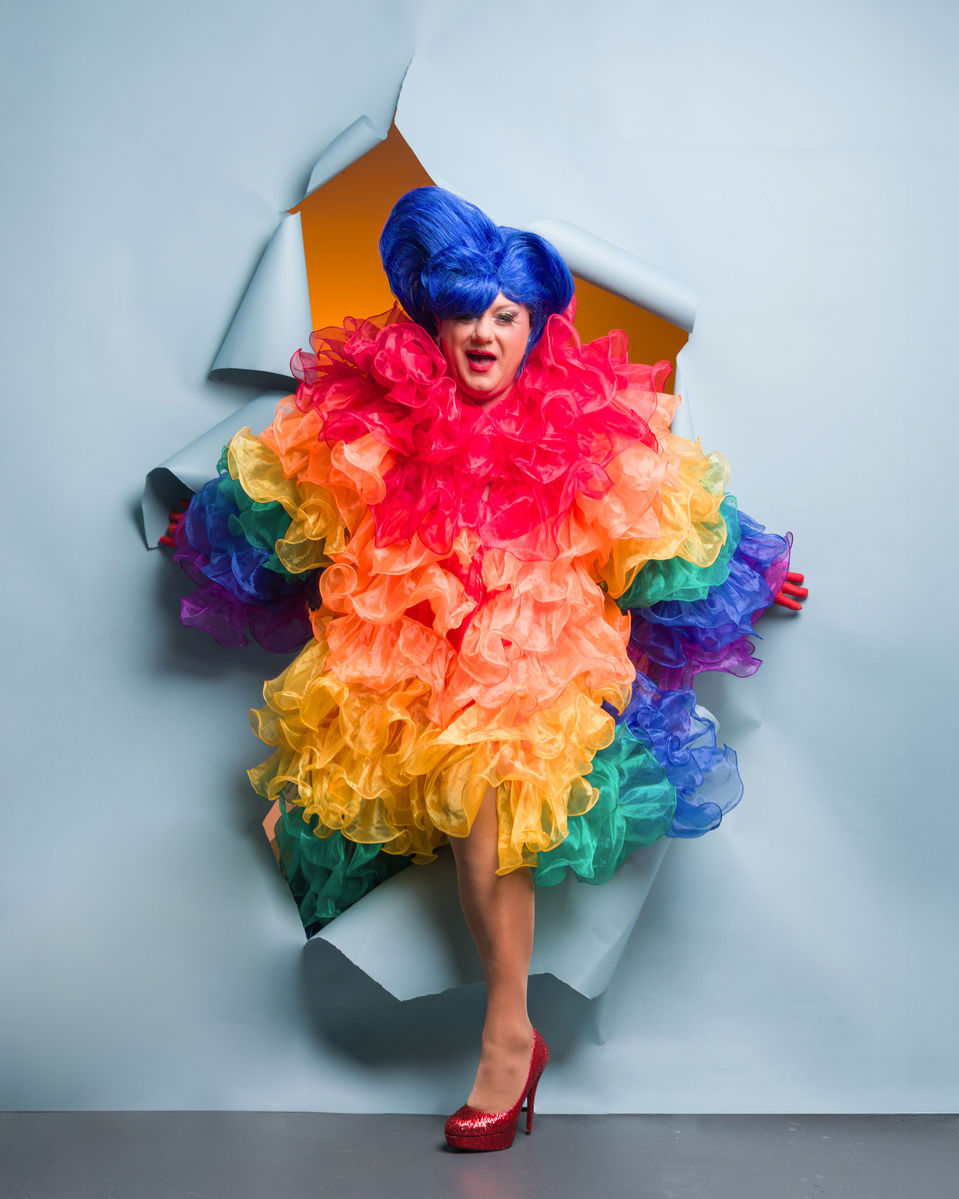 Drag Queen Miss Hilsea Lido Photoshoot