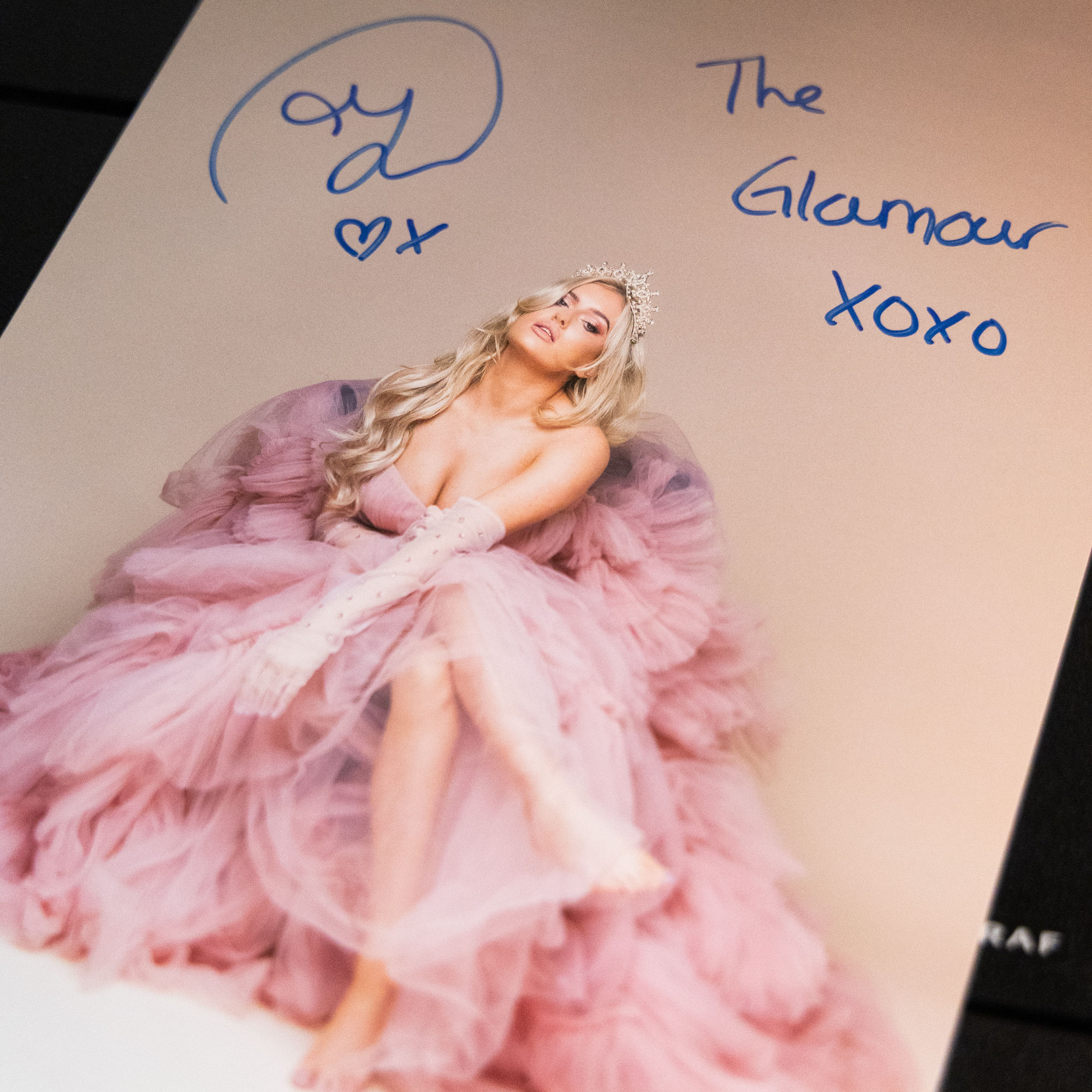 Mariah May (Blake Monroe) signed A4 print...