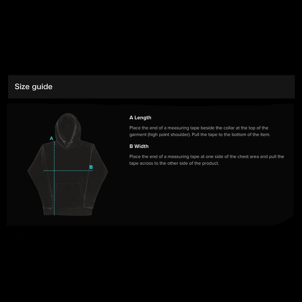 Thumbnail: Hoodie (Black Embroidery)