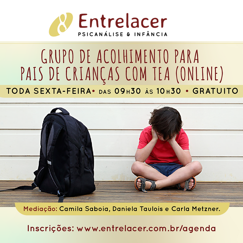 Grupo de acolhimento para pais de crianças com TEA (online)