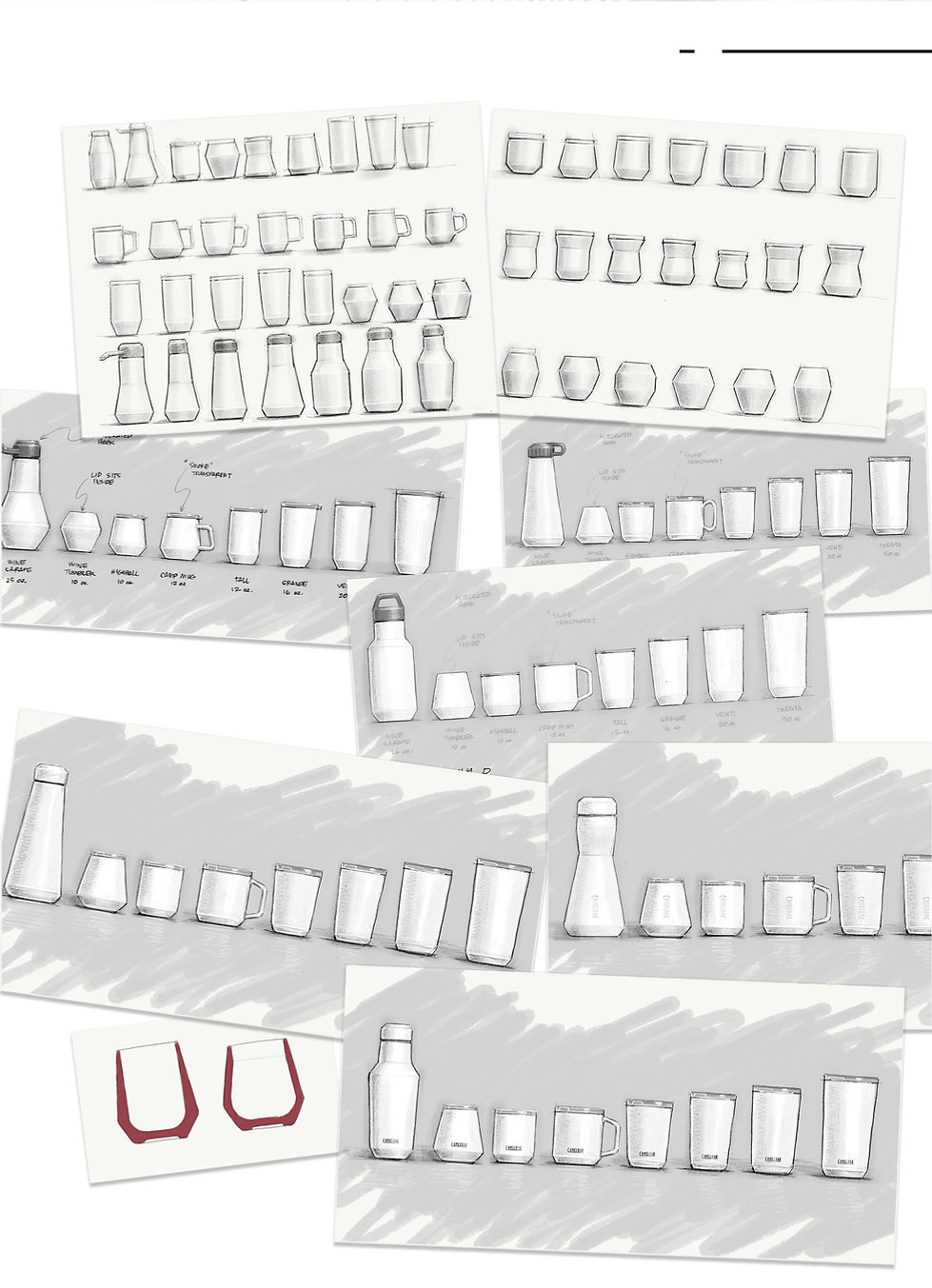 Industrial design portfolio CamelBak Horizon VSS drink ware 