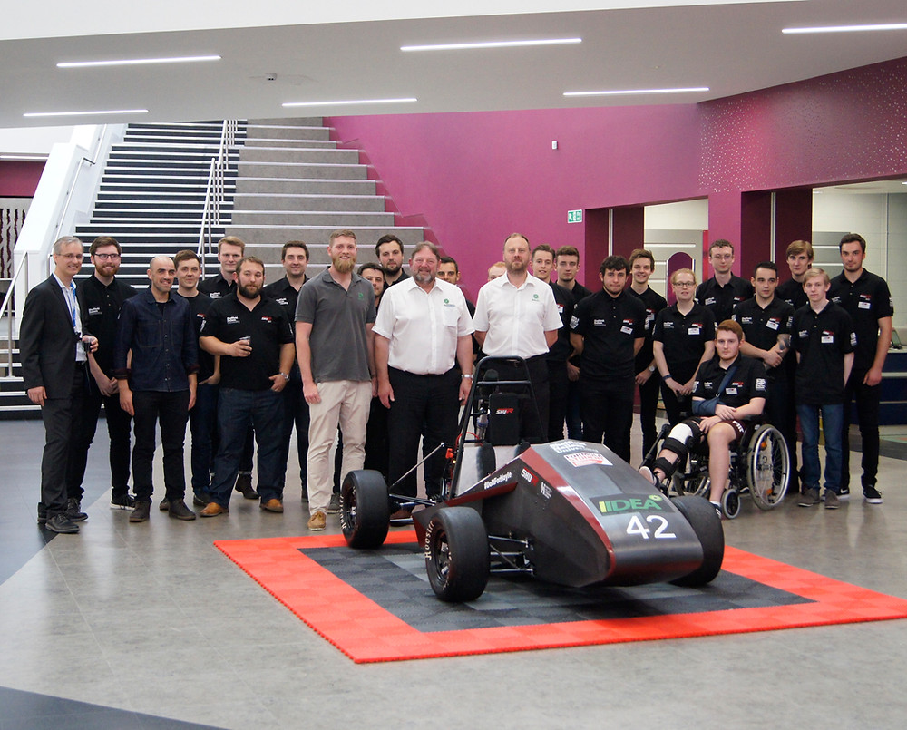 IIDEA Invited to the SHU Racing Launch Event in 2017