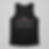 Black technical running vest featuring The Lost Miles graphic with black serif text and a red line detail.