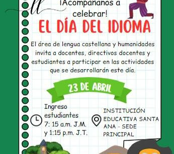Celebración día del idioma📚