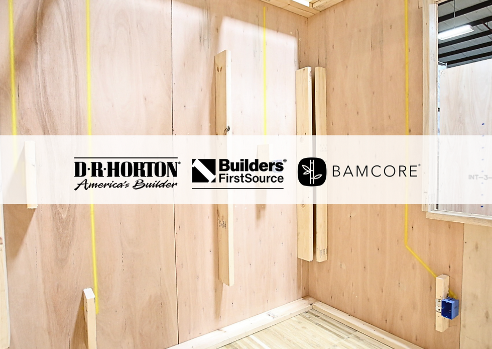 BamCore Announces Strategic Collaborations with D.R. Horton and Builders FirstSource