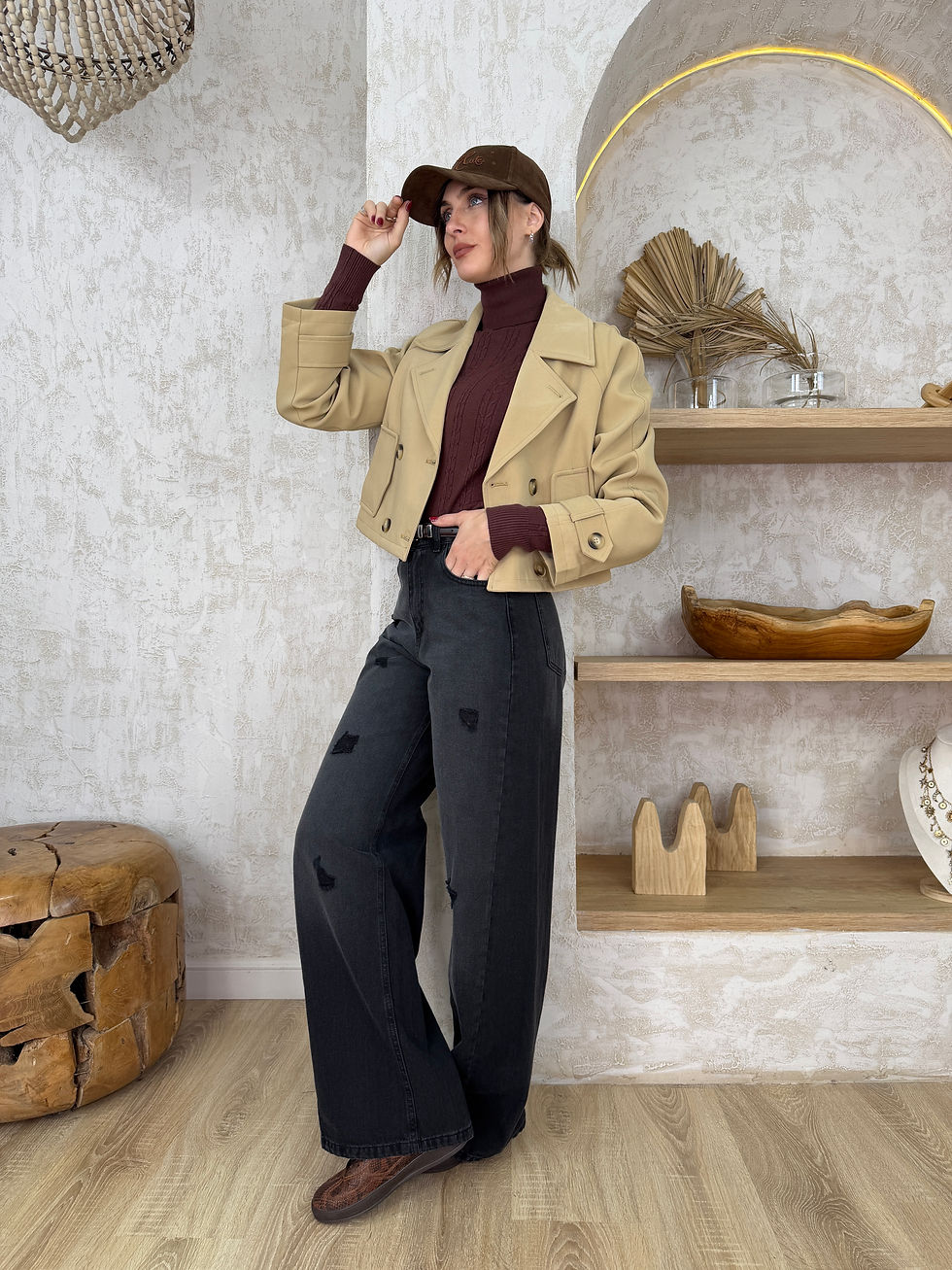 Miniatura: Jean Baggy Olivia Black