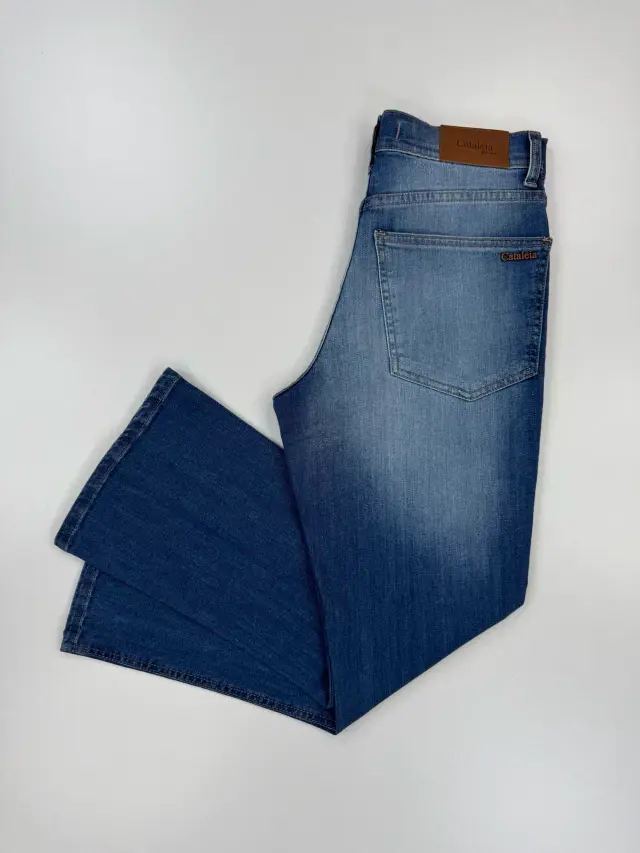 Miniatura: Jeans Crop Jeanette Sky