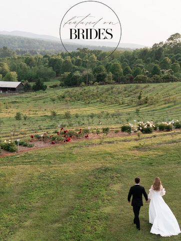Austin and Lindsey's Summer Wedding at The Market at Grelen Featured on BRIDES. 