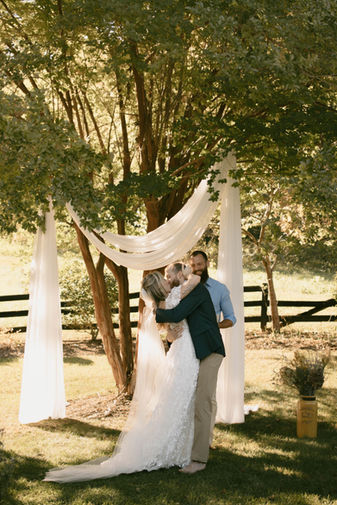 There are endless spaces for intimate ceremonies on the grounds!