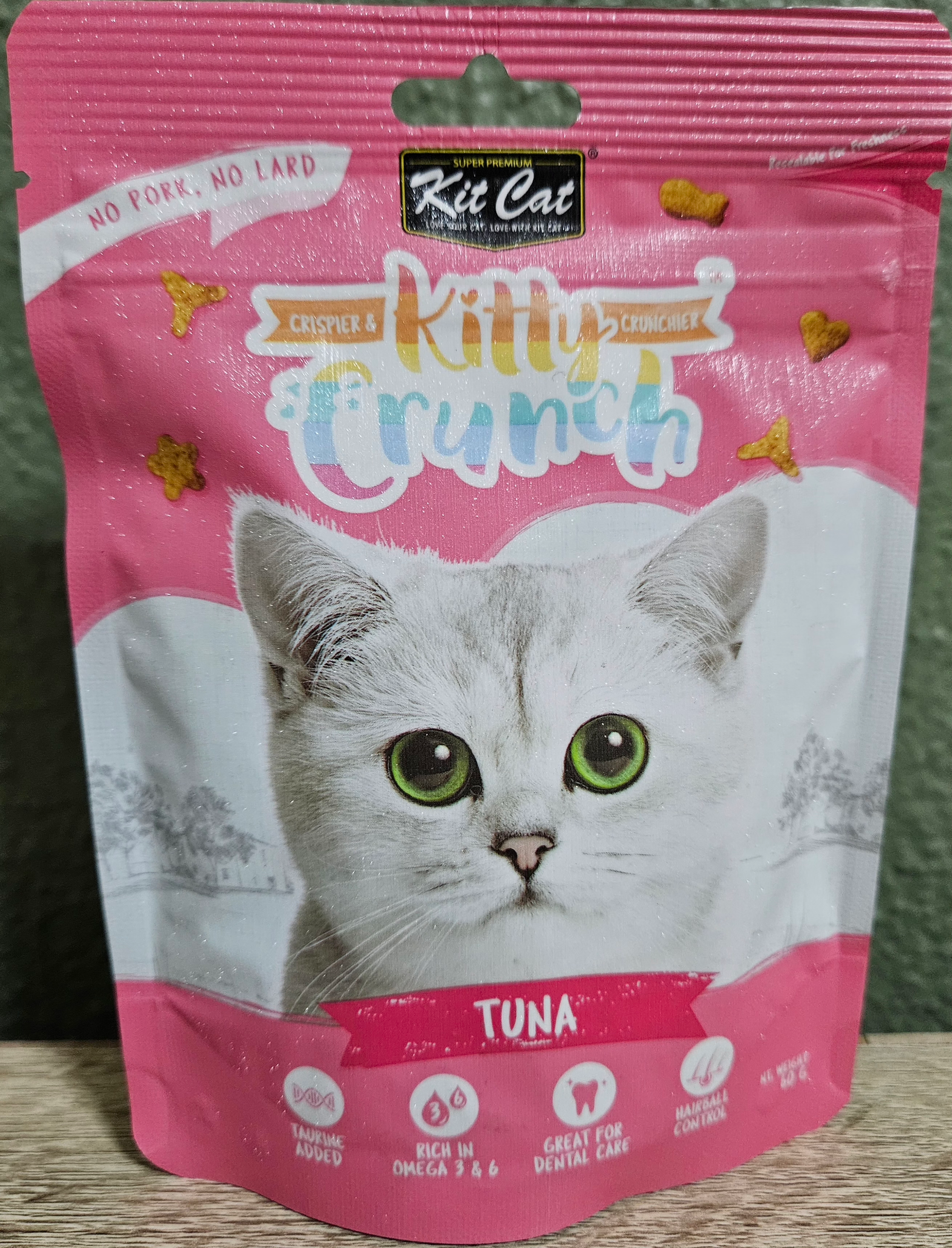 Treat KittyCrunch Tuna Flavour 60g Singles