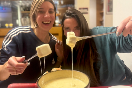 Camille Lorente et Cinzia Cattaneo