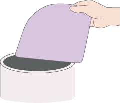 くり返し使える 消臭トイレマット