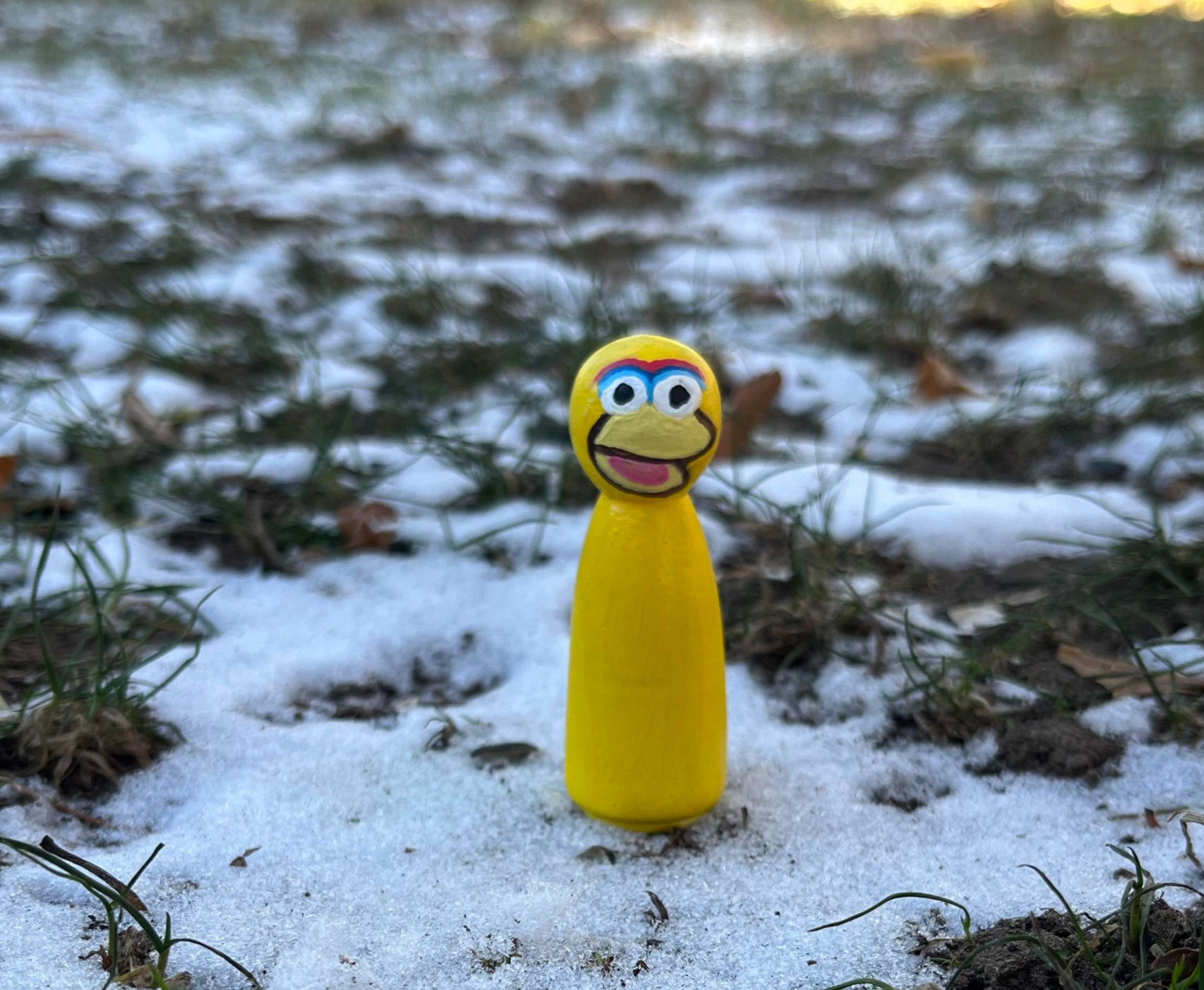 Big Bird (Sesame Street) Peg Doll