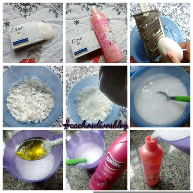 Shampoo com sabonete dove