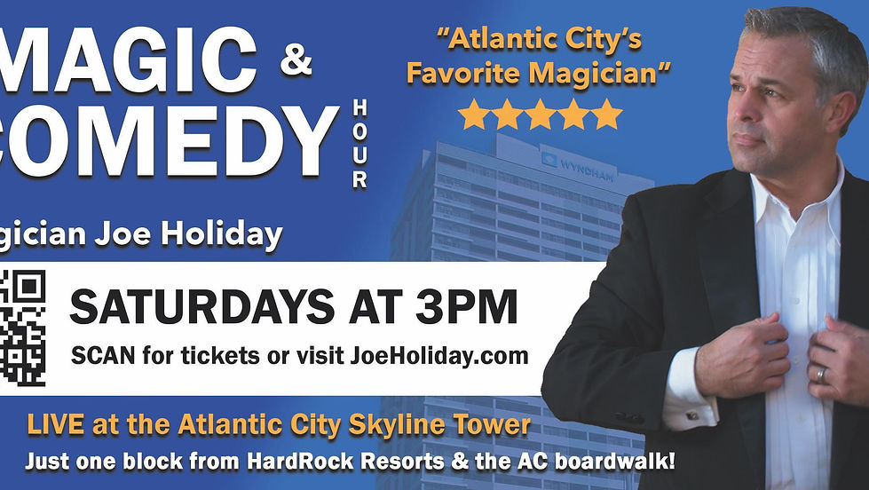 The Magic Comedy Hour at Wyndham's Skyline Tower