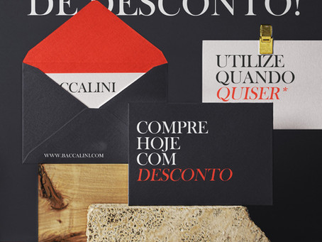Tickets de DESCONTO! Baccalini Concept