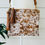 Thumbnail: Real Cowhide Leather Crossbody Rodeo Purse Tan