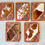 Thumbnail: Cowhide Tooled Leather Padfolio Organizer in Tan Western